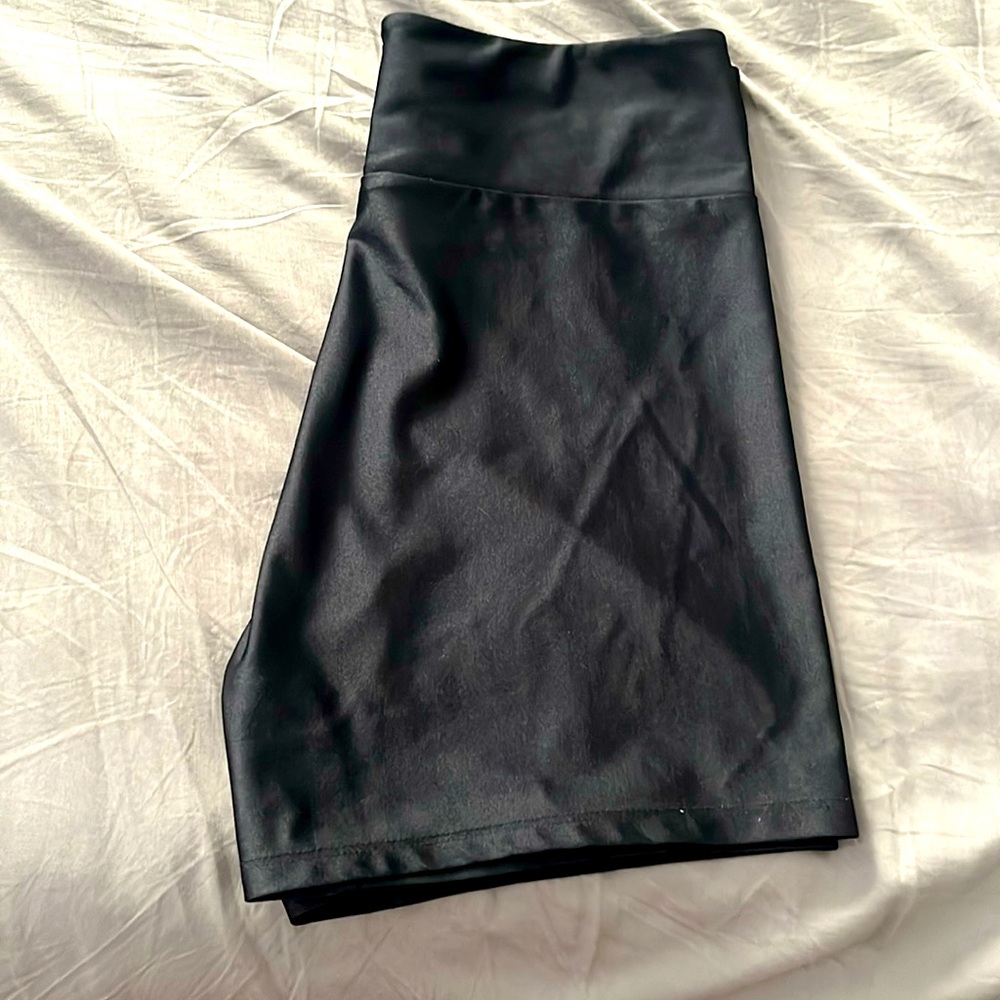 Forever 21 high waisted biker shorts